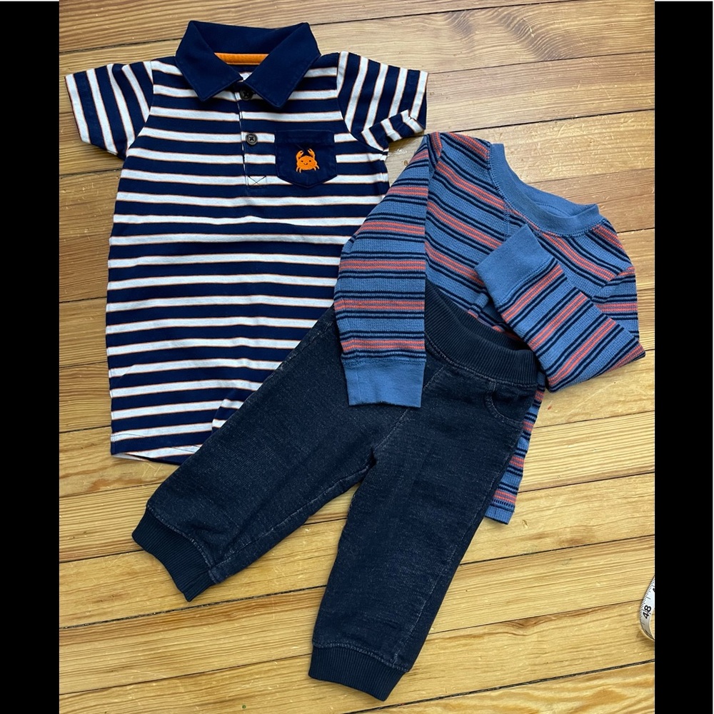 Romper, Pant & Top Bundle